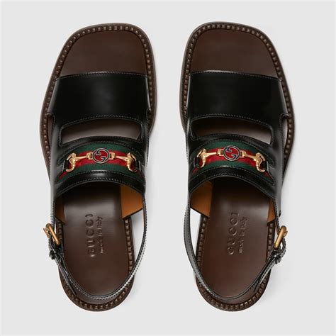 sandalo uomo gucci|farfetch gucci sandals.